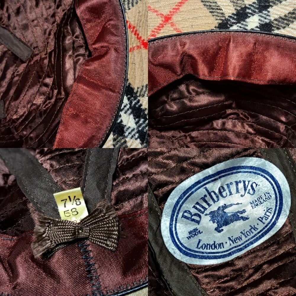 Vintage Burberry Wool Hat - Picture 8 of 9